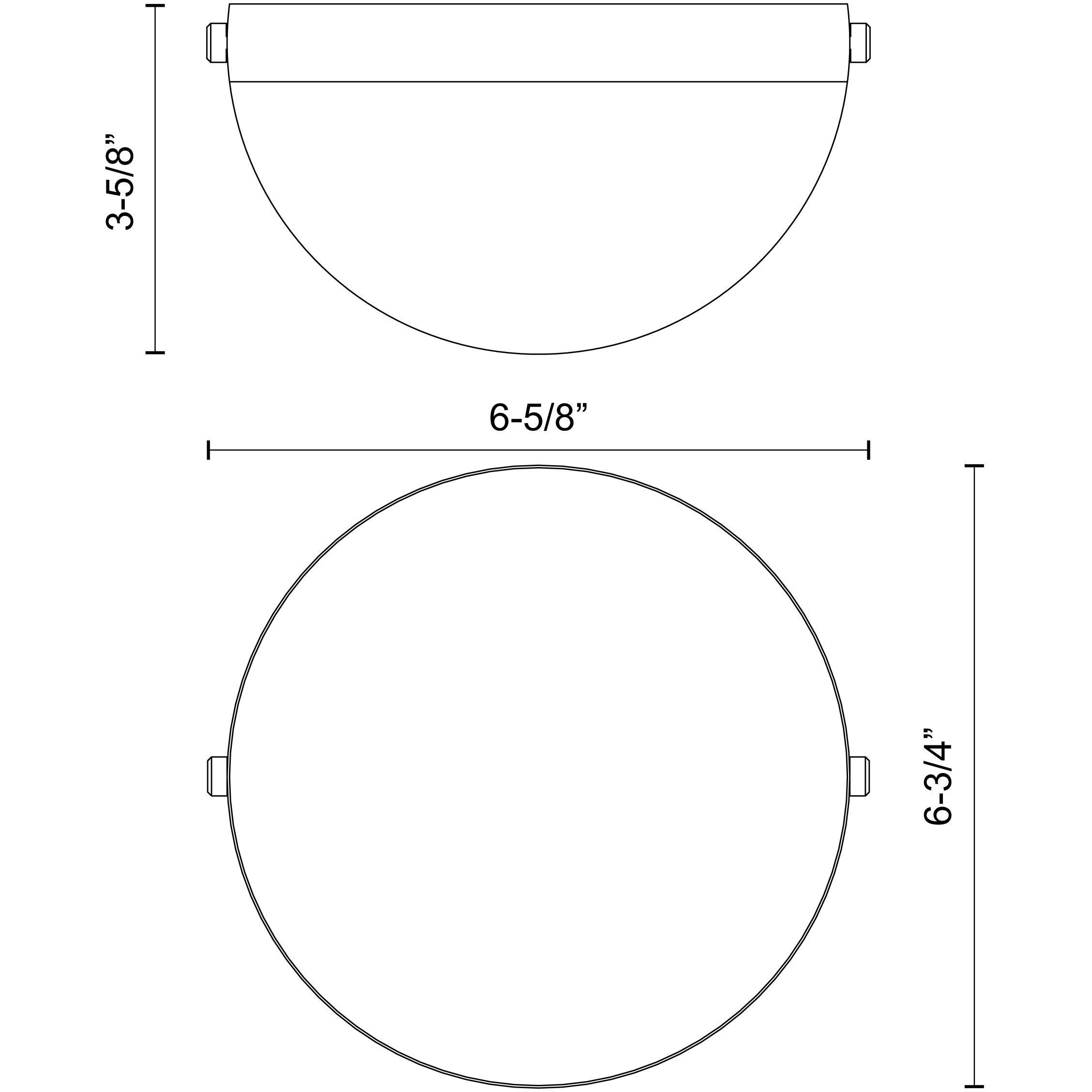 Globo Wall/Vanity Light Wall Light in Matte Black