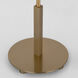 J. Randall Powers Hackney 23.5 inch 2.00 watt Hand-Rubbed Antique Brass Cordless Buffet Lamp Portable Light