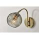 Camden 5 inch Antique Brass Wall Lamp Wall Light