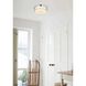 Kolson 1 Light 12 inch Chrome Flush Mount Ceiling Light