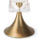 Bella 14.5 inch 40.00 watt Natural Brass Mini Lamp Portable Light