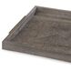 Boutique Vintage Brown Serving Tray, Square