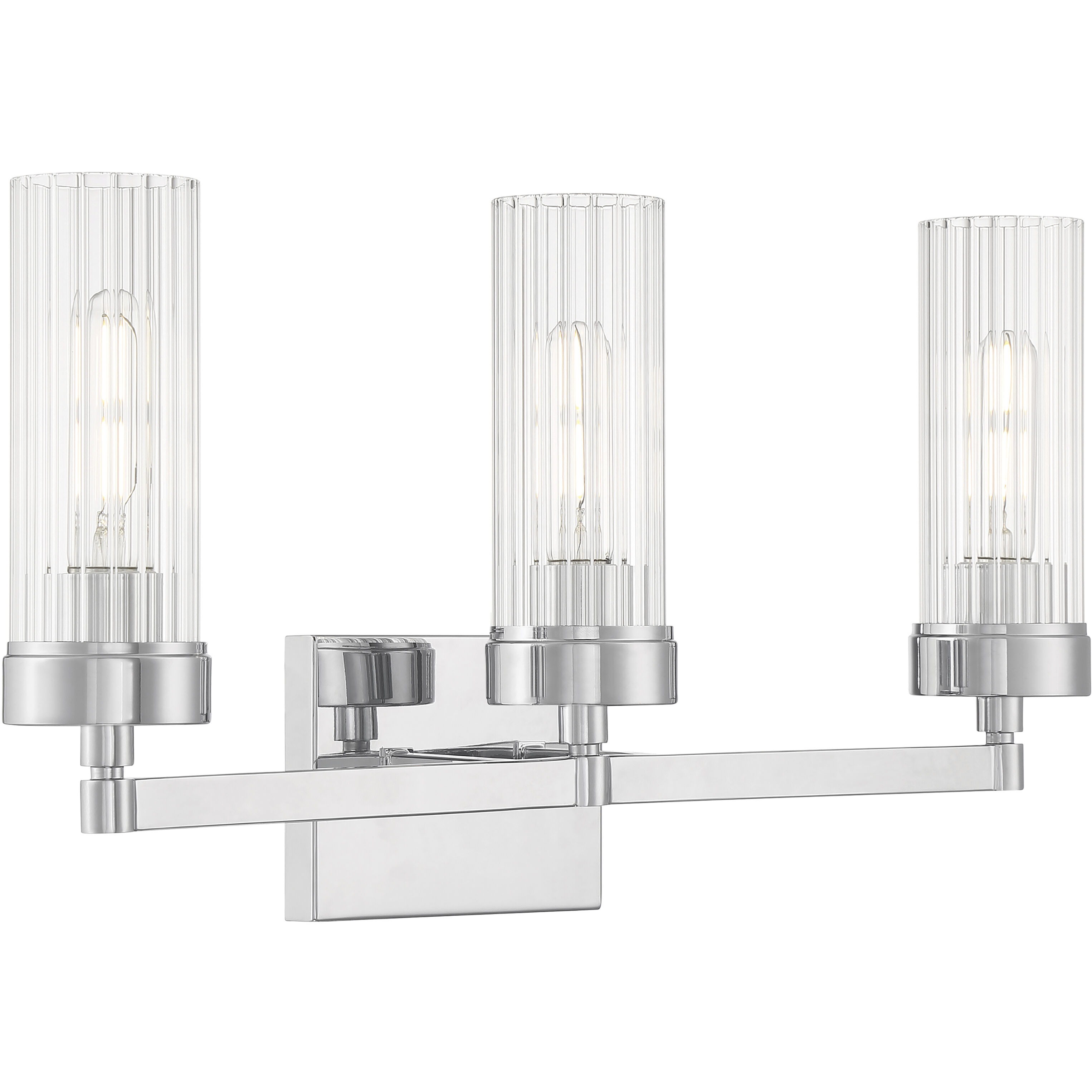 Lida 3 Light 21.00 inch Bathroom Vanity Light