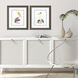 Beach Bum Multi and Blue and Pink and Yellow Framed Art
