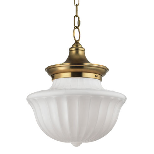 Dutchess 2 Light 15 inch Aged Brass Pendant Ceiling Light