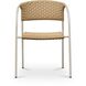 Zola Natural Outdoor Dining Chair, Set of 2