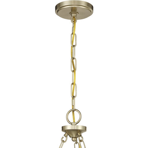 Orianna 6 Light 26 inch Noble Brass Chandelier Ceiling Light