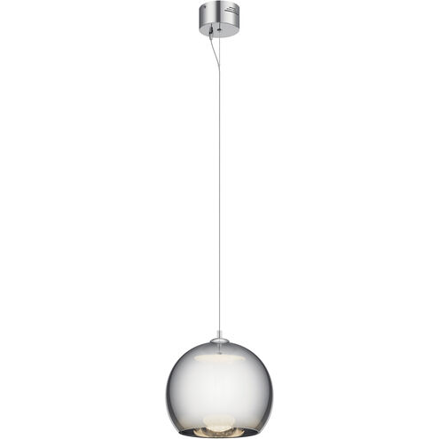 Rendo LED 11.75 inch Chrome Mini Pendant Ceiling Light