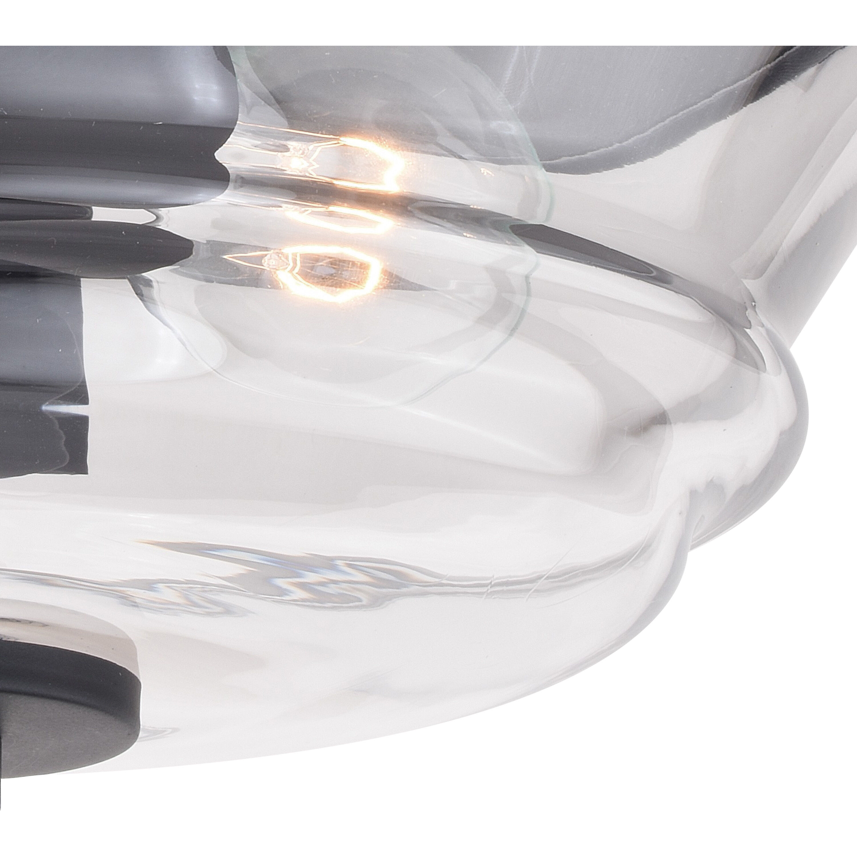 Toledo LED 13 inch Matte Black Flush Mount Ceiling Light