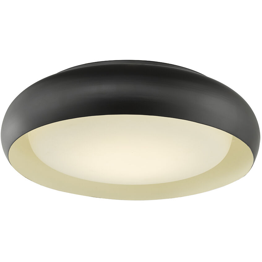 Euphoria LED 15 inch Bronze Flush Mount Ceiling Light