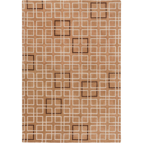 Artist Studio 156 X 108 inch Camel, Dark Brown, Ivory Rug