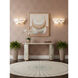 High Tide 2 Light 16 inch French Gold Vanity Light Wall Light