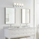 Kerrville 4 Light 24.63 inch Chrome Wall Bath Fixture Wall Light