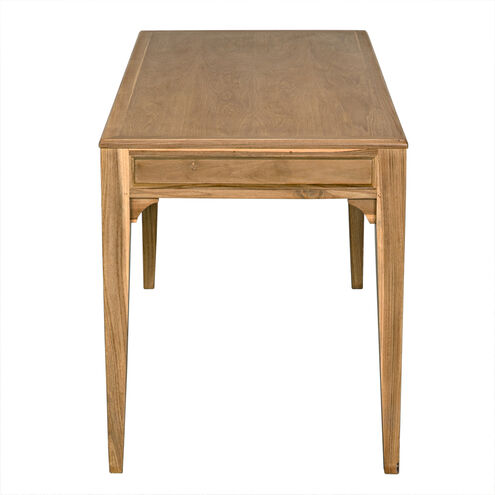 Ambrose 60 X 26 inch Bleached Teak Desk