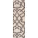Paddington 63 X 39 inch Dark Brown, Khaki Rug
