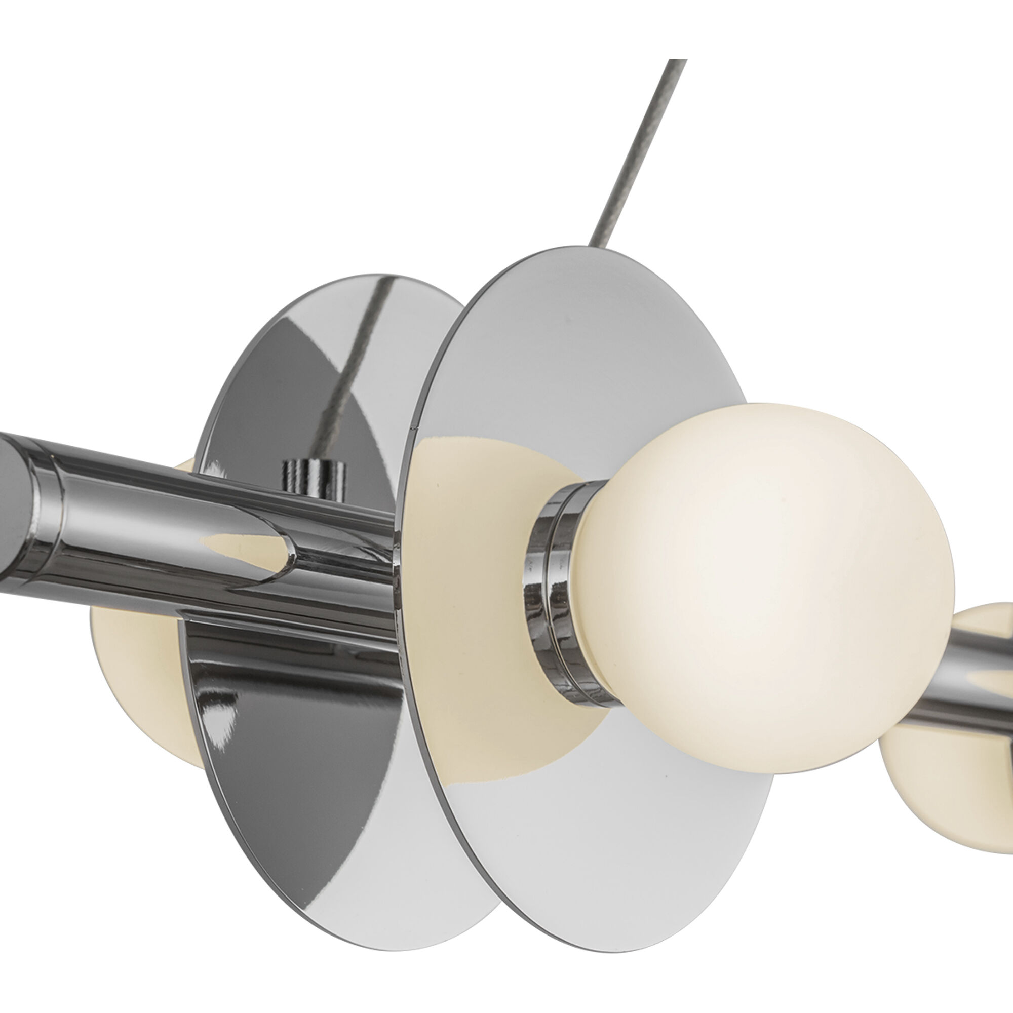 Elixir LED 48.13 inch Chrome Linear Pendant Ceiling Light