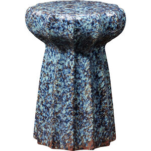 Oyster 19 X 13 inch Multi-Blue Side Table