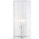Dixie 1 Light 5.5 inch Polished Nickel Wall Sconce Wall Light