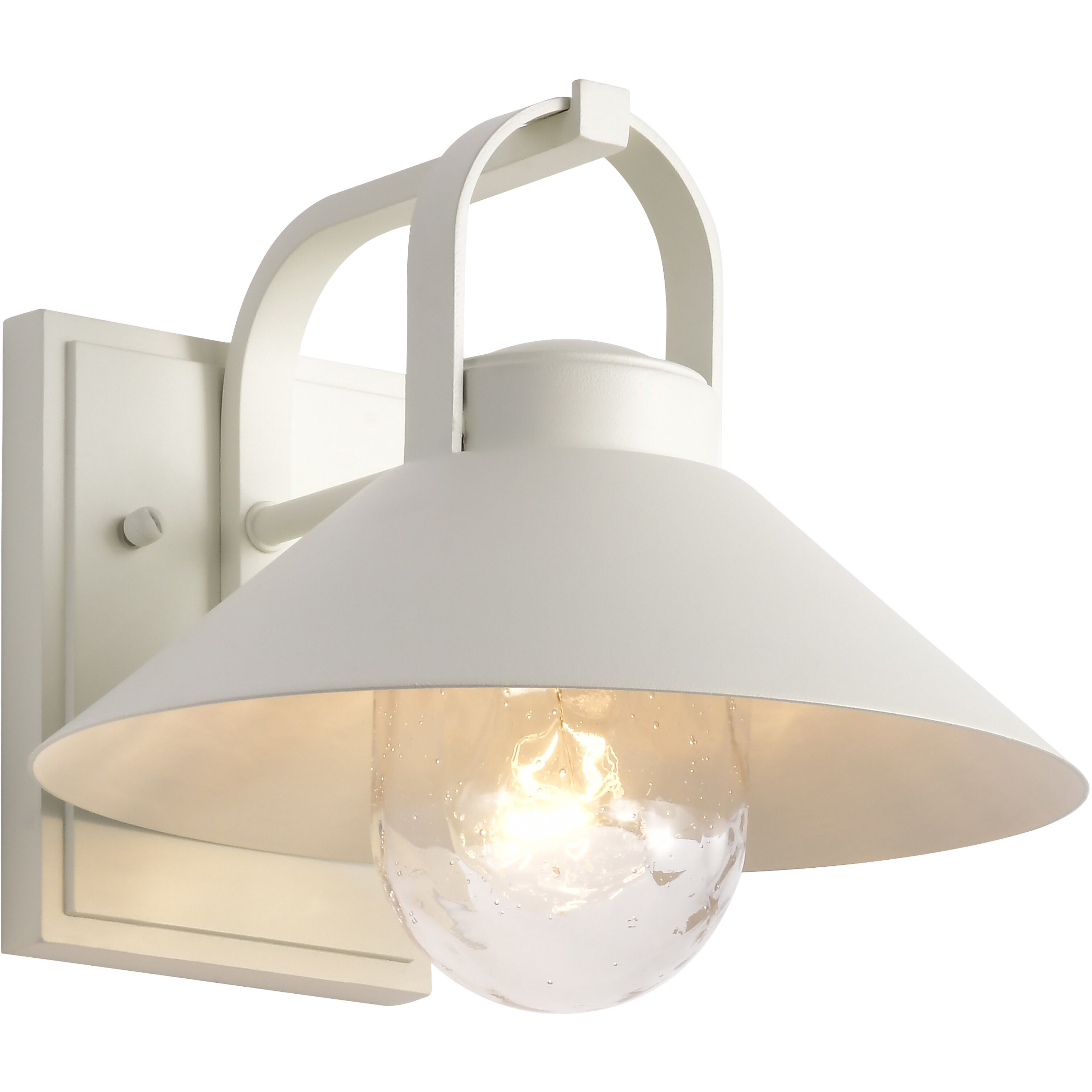 Ridge 8.88 inch White Outdoor Wall Light