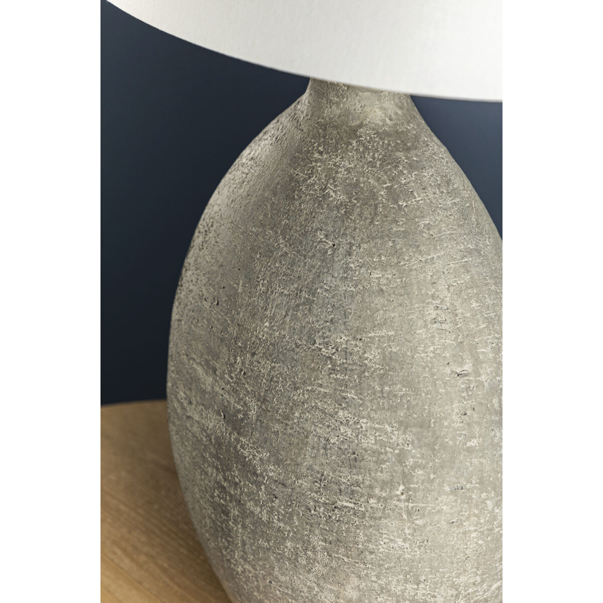 Denali 28.5 inch 75 watt Gray Table Lamp Portable Light