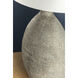 Denali 28.5 inch 75.00 watt Gray Table Lamp Portable Light
