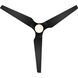 Stella 60 inch Matte Black Downrod Ceiling Fans, Smart Fan