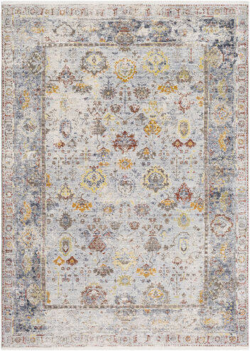 Liverpool 157 X 108 inch Charcoal/Medium Gray/Silver Gray/White/Ivory/Camel Rugs, Rectangle