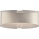 Swerve Wall Sconce Wall Light in Brushed Nickel