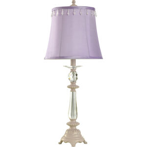 Signature 27 inch 60.00 watt Purple/Pink Table Lamp Portable Light