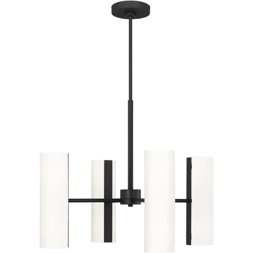 Drew & Jonathan Capalino 8 Light 24 inch Midnight Black Chandelier Ceiling Light