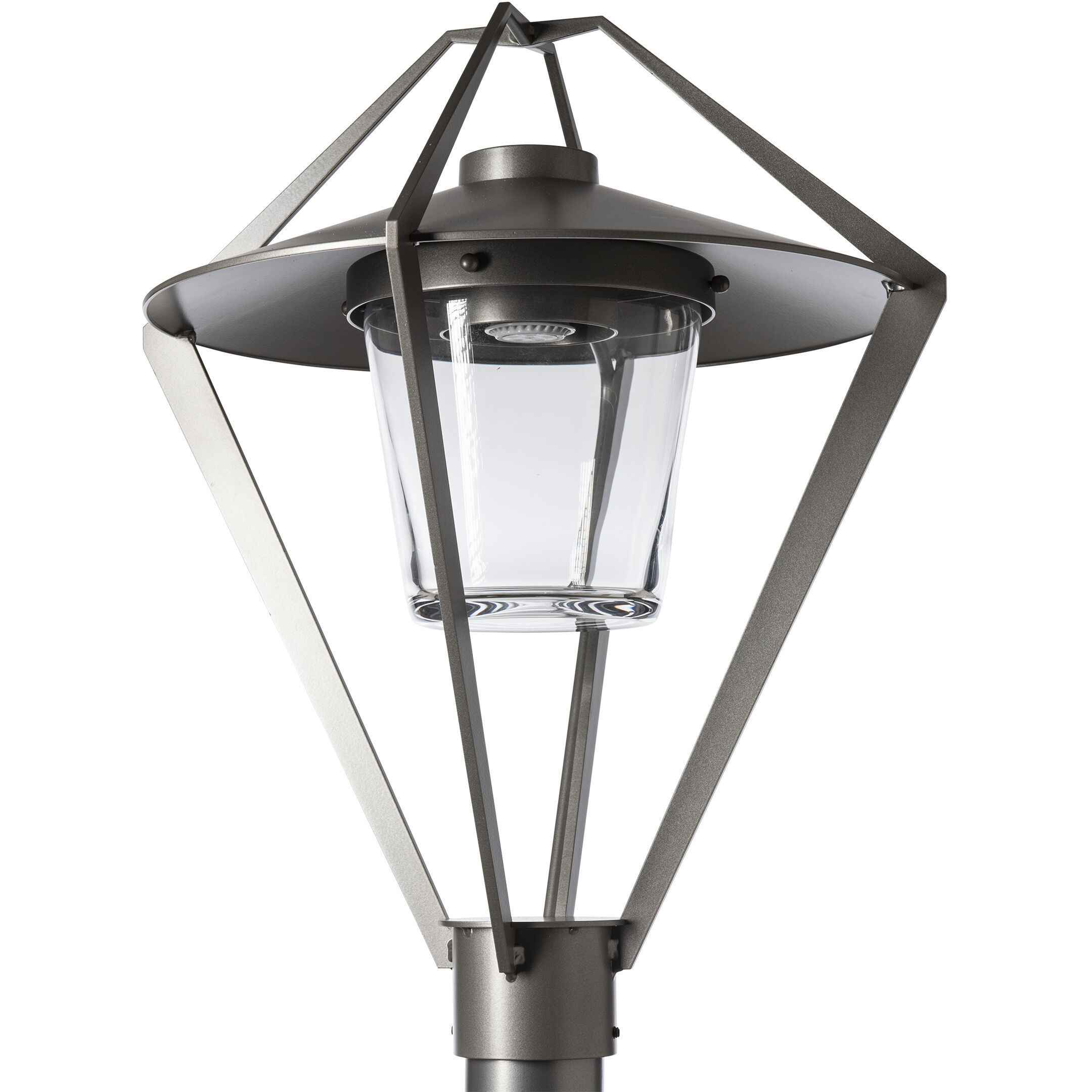 Stellar 1 Light 22.4 inch Coastal Burnished Steel Outdoor Post Light