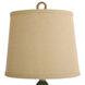 Signature 26.5 inch 60 watt Blue and Taupe Table Lamp Portable Light