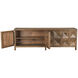 Quadrant 96.5 X 23 inch Dark Walnut Sideboard, 4 Door