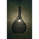 Garatun 1 Light 15 inch Black Pendant Ceiling Light