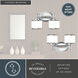 Carlisle LED 13.75 inch Chrome Bathroom Light Wall Light