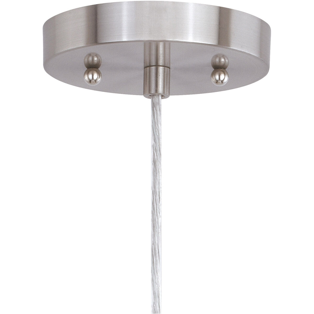 Milano LED 4.25 inch Satin Nickel Mini Pendant Ceiling Light