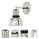 Nob Hill 1 Light 5 inch Polished Nickel Wall Sconce Wall Light