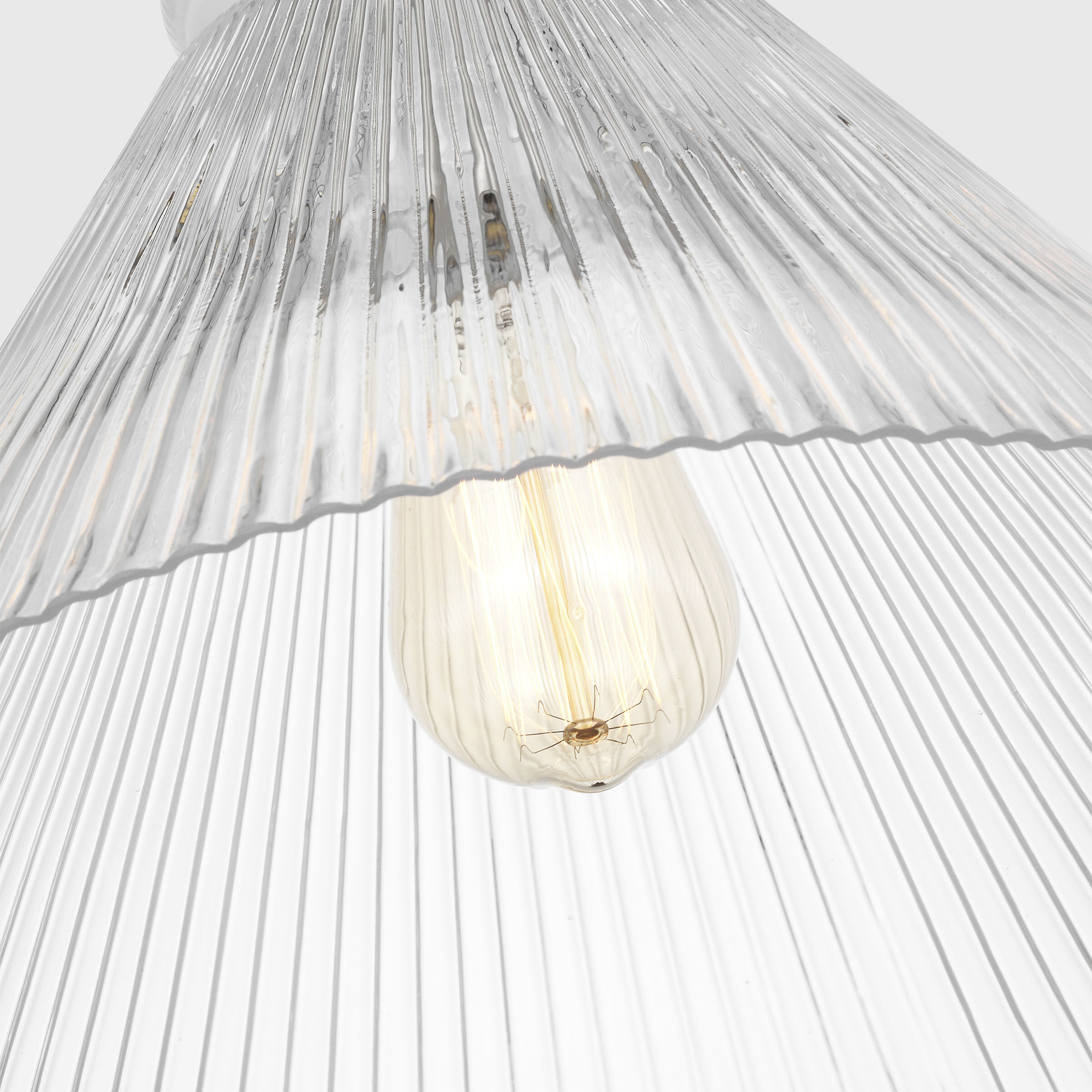 Drew & Jonathan Liouet 1 Light 12 inch Brushed Nickel Pendant Ceiling Light, Medium