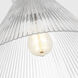 Drew & Jonathan Liouet 1 Light 12 inch Brushed Nickel Pendant Ceiling Light, Medium