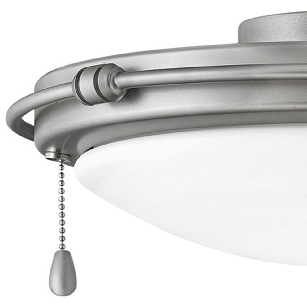 Light Kit LED Brushed Nickel Fan Light Kit