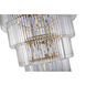 Canada 34 Light 36 inch Brass Chandelier Ceiling Light