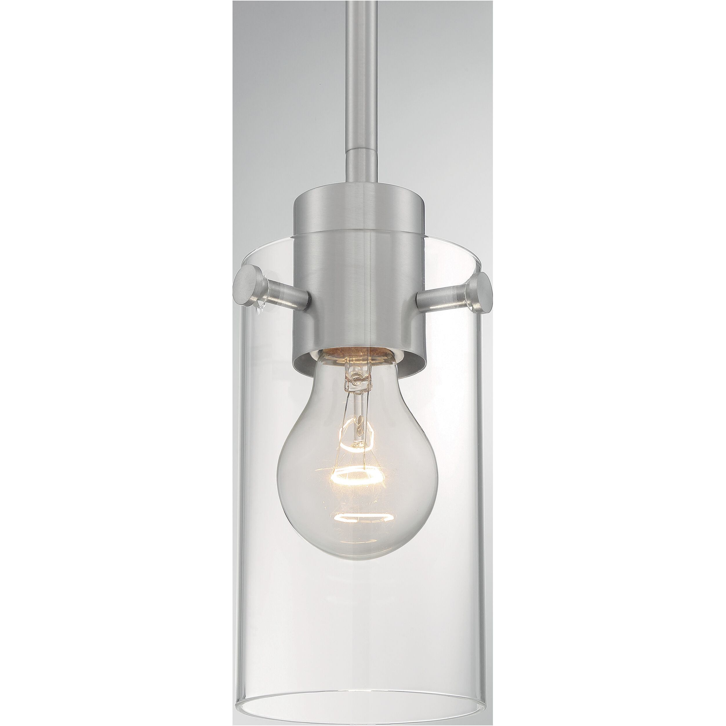 Sommerset 1 Light 5 inch Brushed Nickel Pendant Ceiling Light