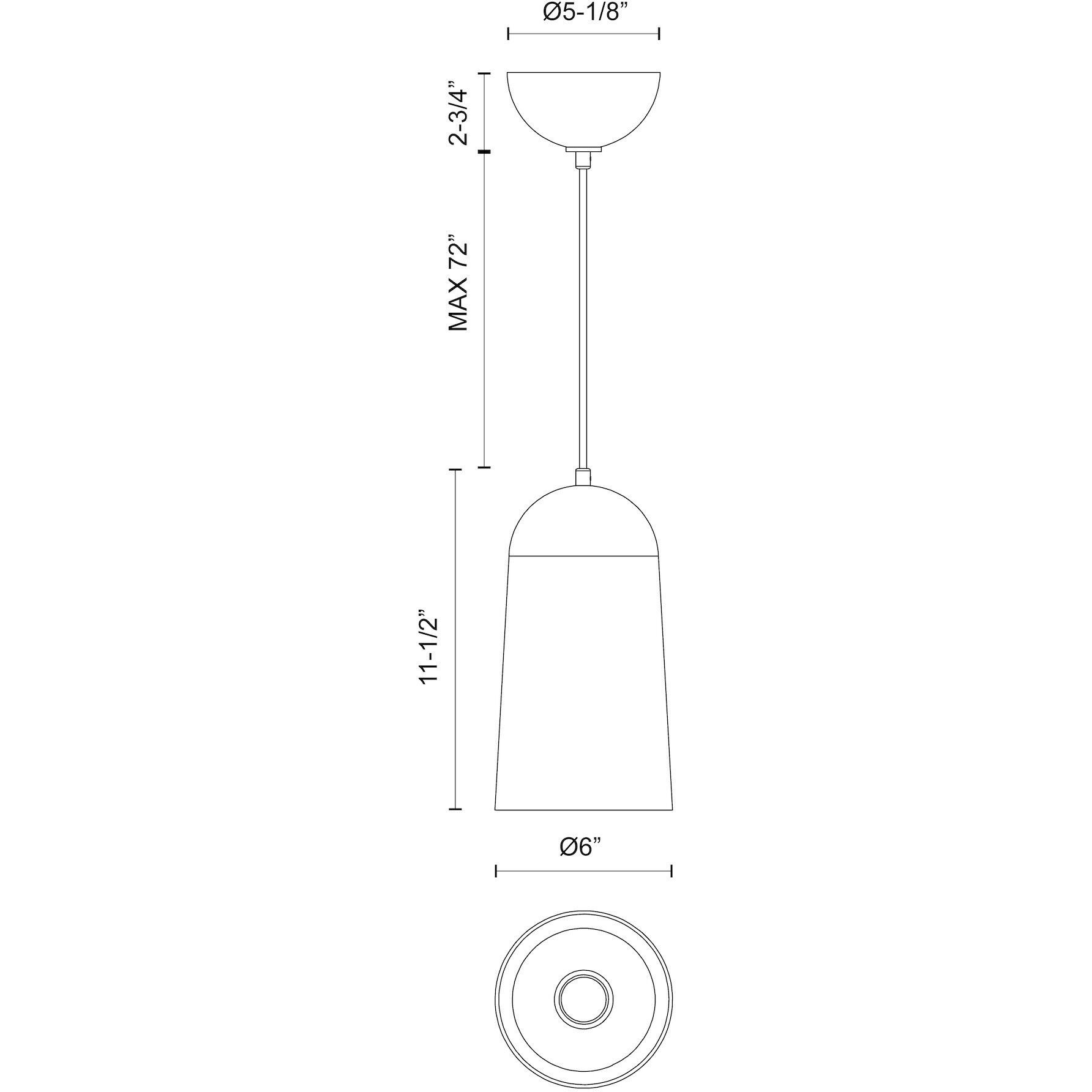 Alora Mood Emil Pendant Ceiling Light in White and White Oak