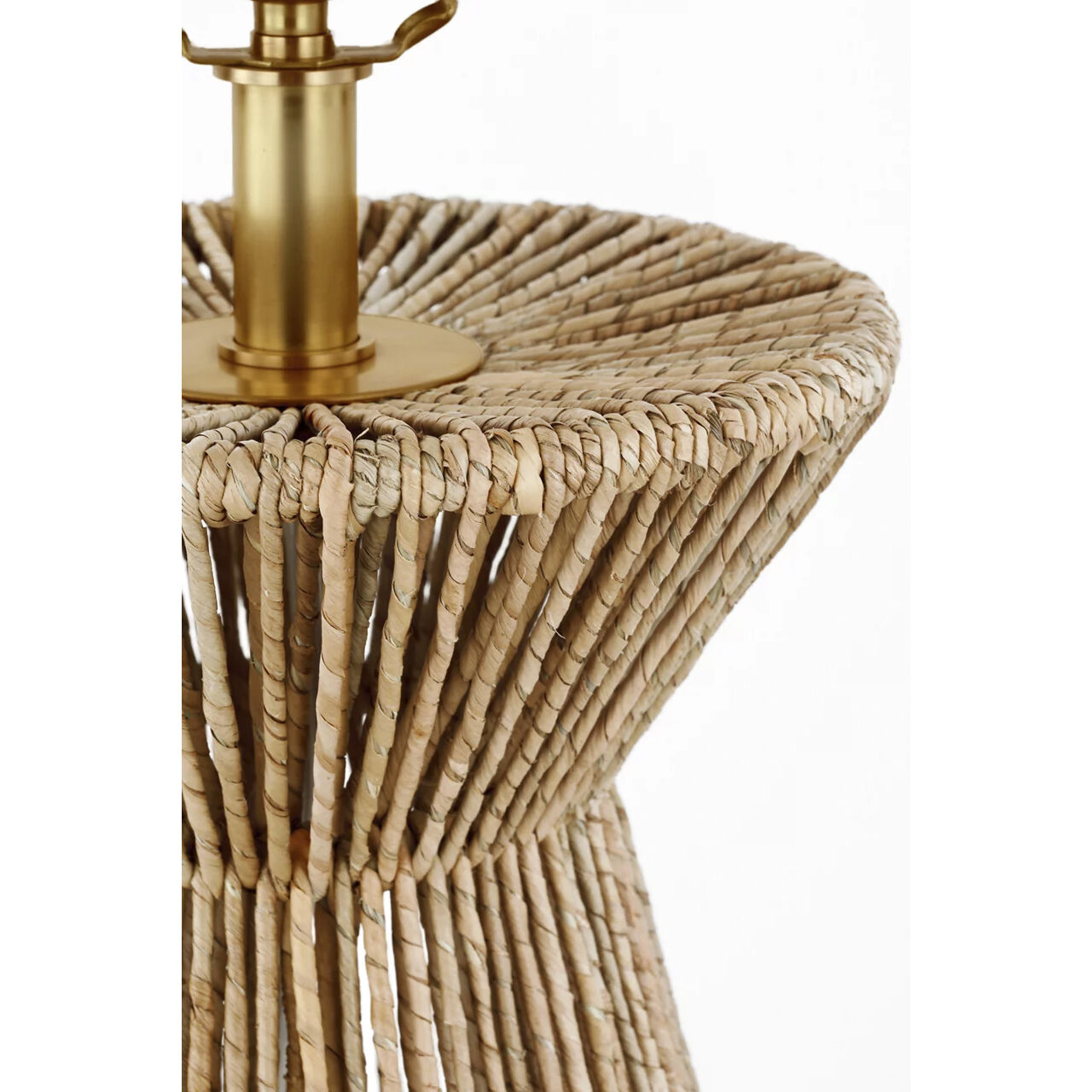 Chapman & Myers Antigua 28.5 inch 15 watt Natural Abaca Table Lamp Portable Light