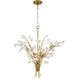 Ramus 4 Light 30 inch Painted Legacy Brass Chandelier Ceiling Light