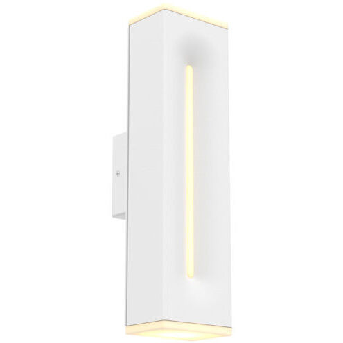 Profile 2 Light 4 inch White ADA Sconce Wall Light, Dual Light