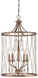 West Liberty 5 Light 18 inch Olympus Gold Pendant Ceiling Light