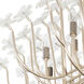 Wildflower 15 Light 40 inch Gold Dust/Artifact Chandelier Ceiling Light, Smithsonian Collaboration