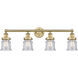 Canton 4 Light 32.25 inch Brushed Brass Bath Vanity Light Wall Light in Seedy