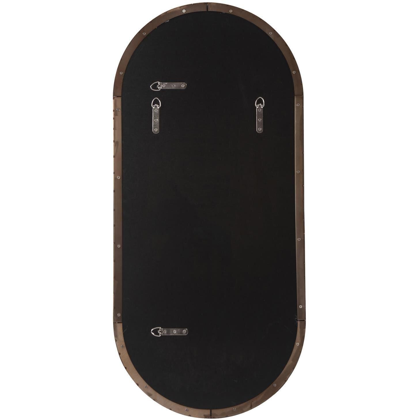 Steele 40 X 17.75 inch Brass Mirror